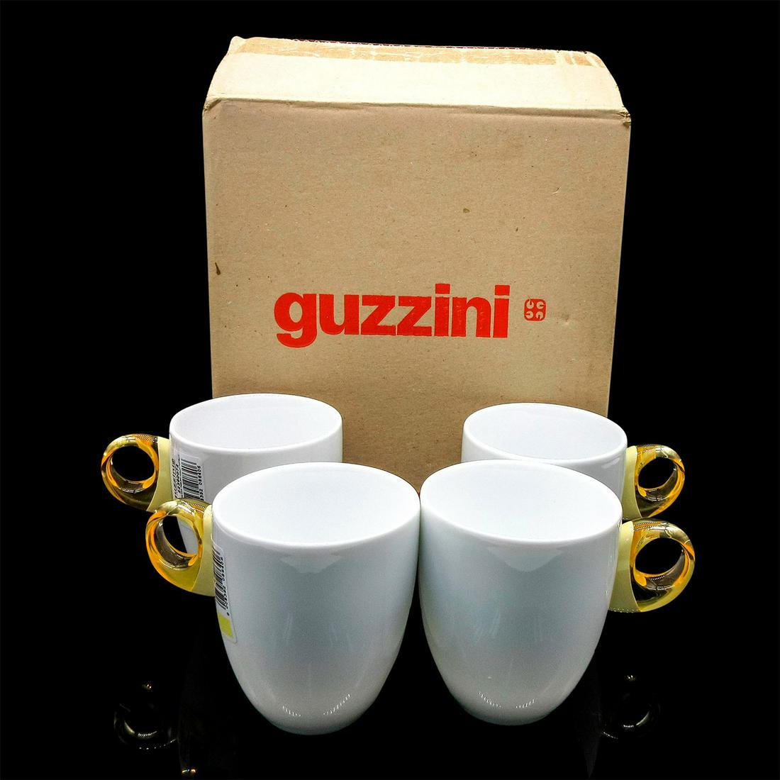 4pc Guzzini Bicchiere Mug Cups, Feeling Yellow (1 of 7)
