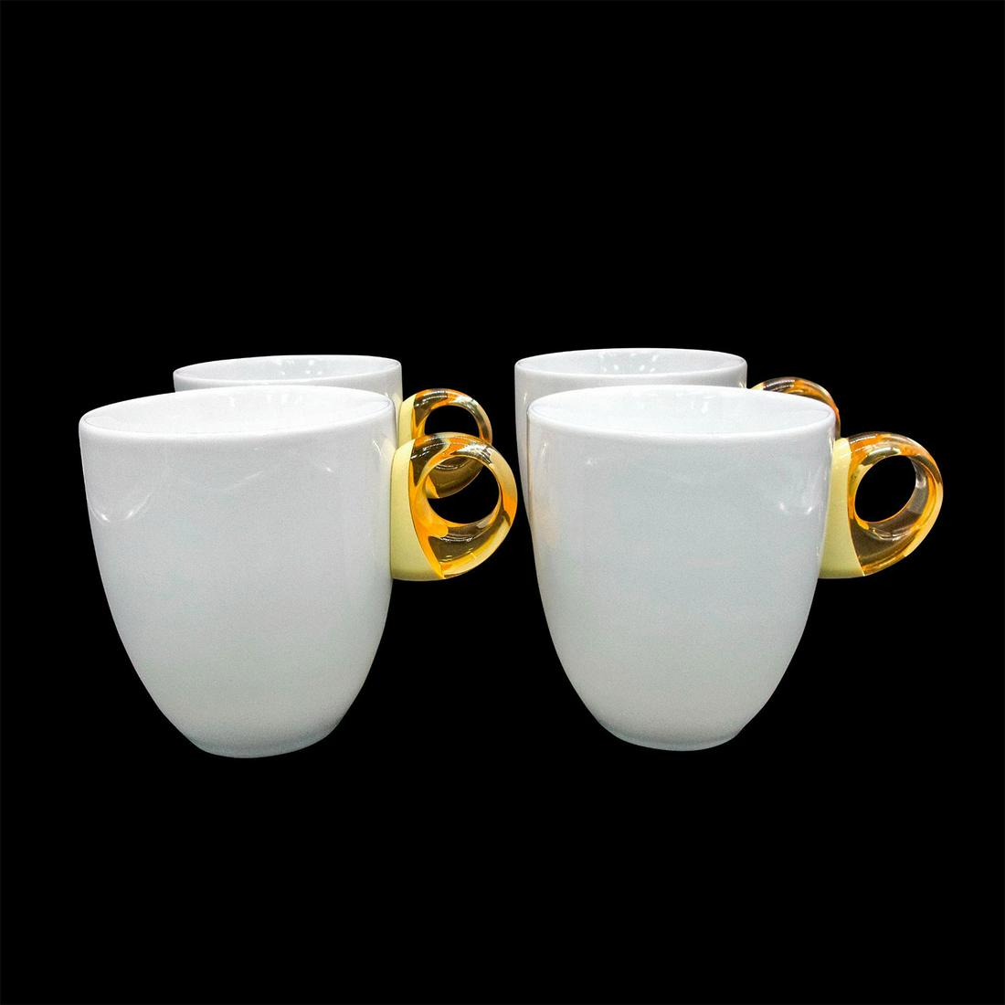 4pc Guzzini Coffee Mugs, Pastel Yellow (1 of 6)