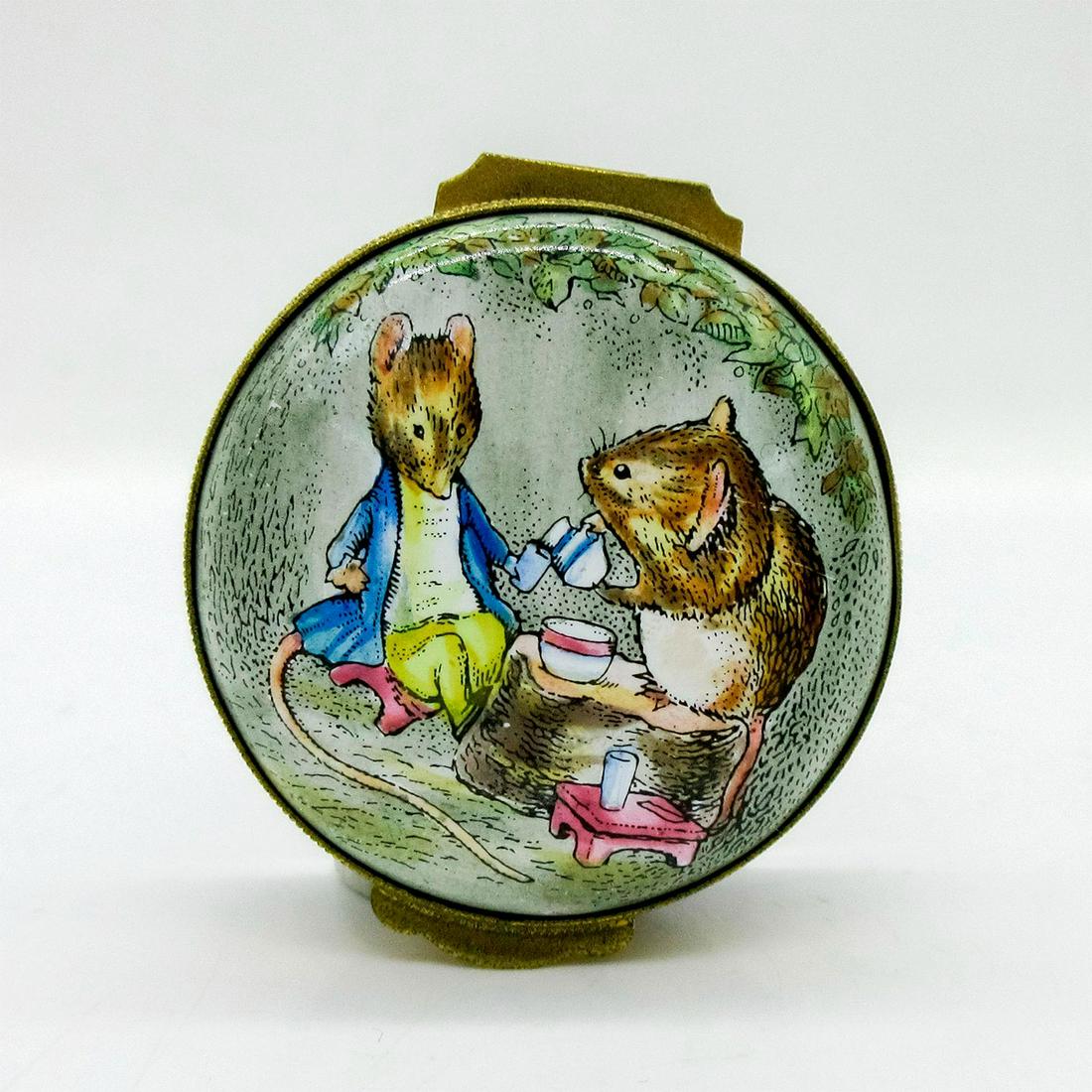 Beatrix Potter Enamel Trinket Box, Johnny Town-Mouse (1 of 5)