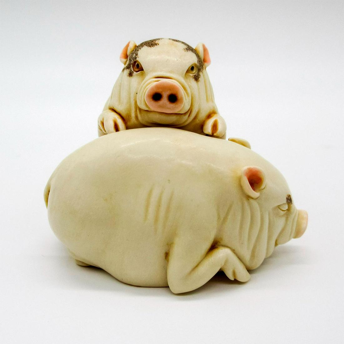 2pc Harmony Kingdom Figurine, Barney & Betty (1 of 8)