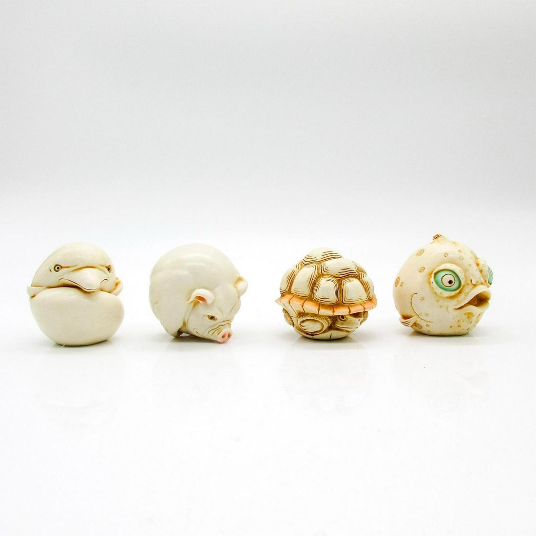 4pc Harmony Kingdom Roly Poly Figurines (1 of 7)