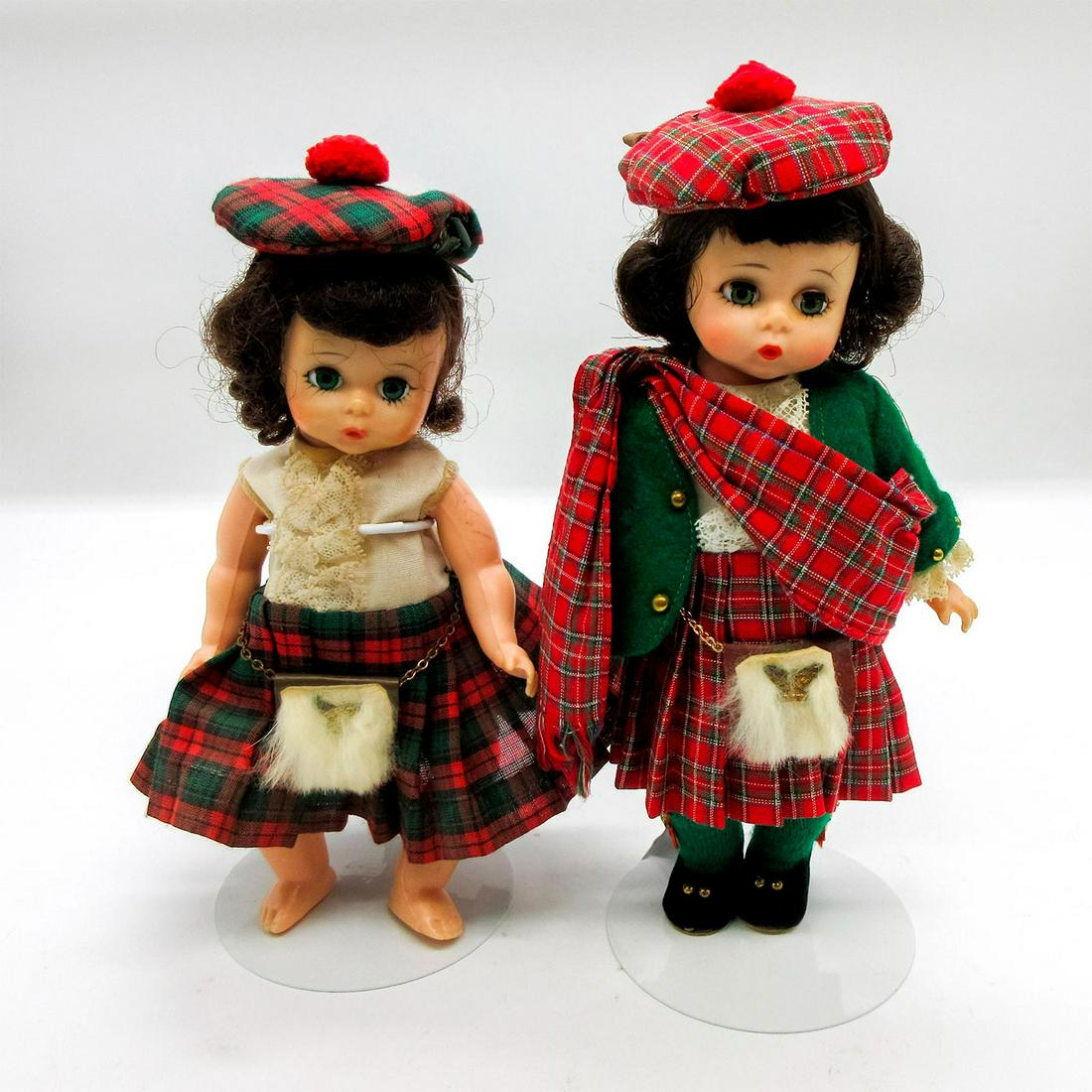 2pc Vintage Madame Alexander Dolls, Scottish (1 of 2)