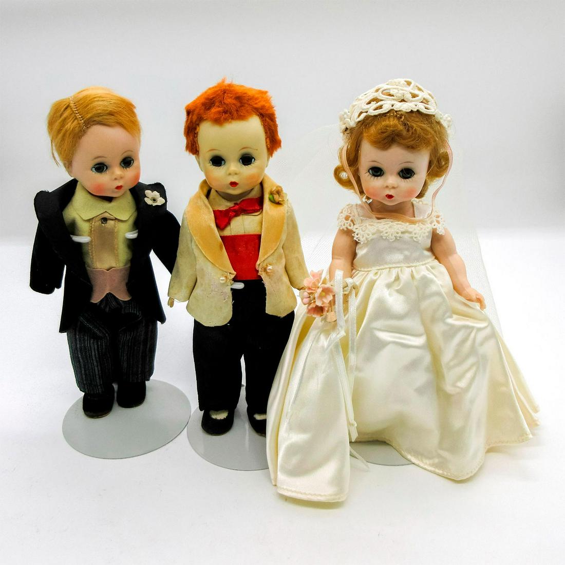 3pc Madame Alexander Dolls, Bridal Party (1 of 2)
