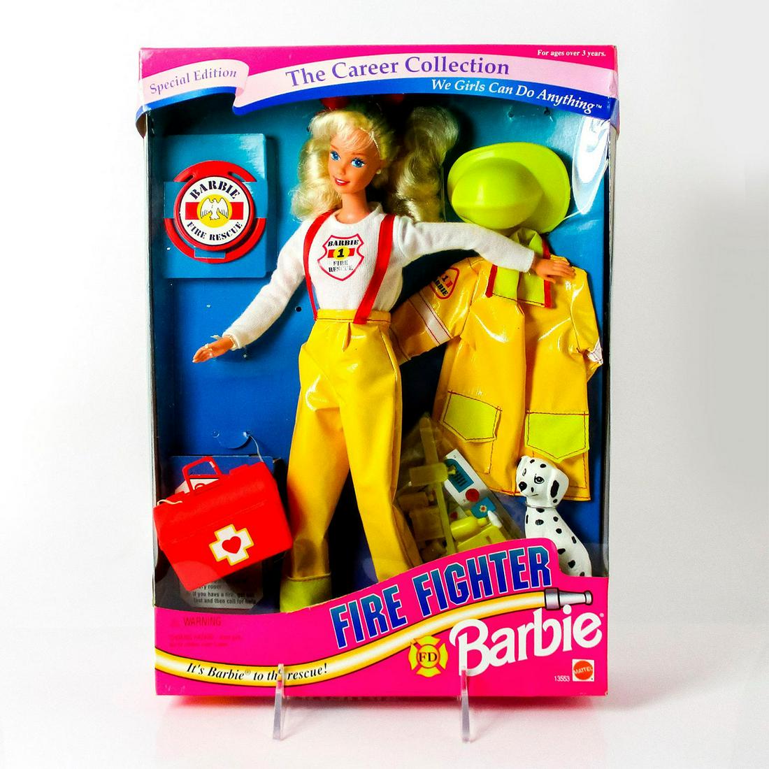 Firefighter barbie 1994 new arrivals