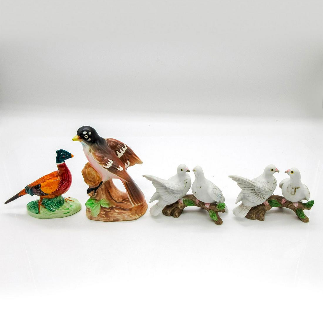 4pc Vintage Decorative Bird Figurines Set (1 of 3)