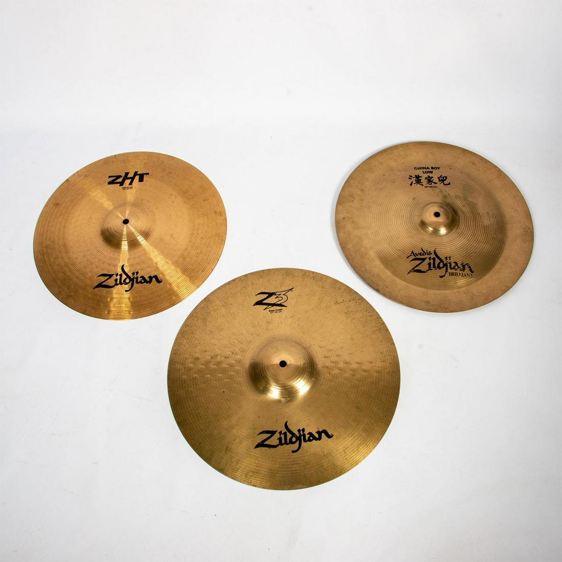 Set of 3 Zildjian Cymbals (1 of 6)