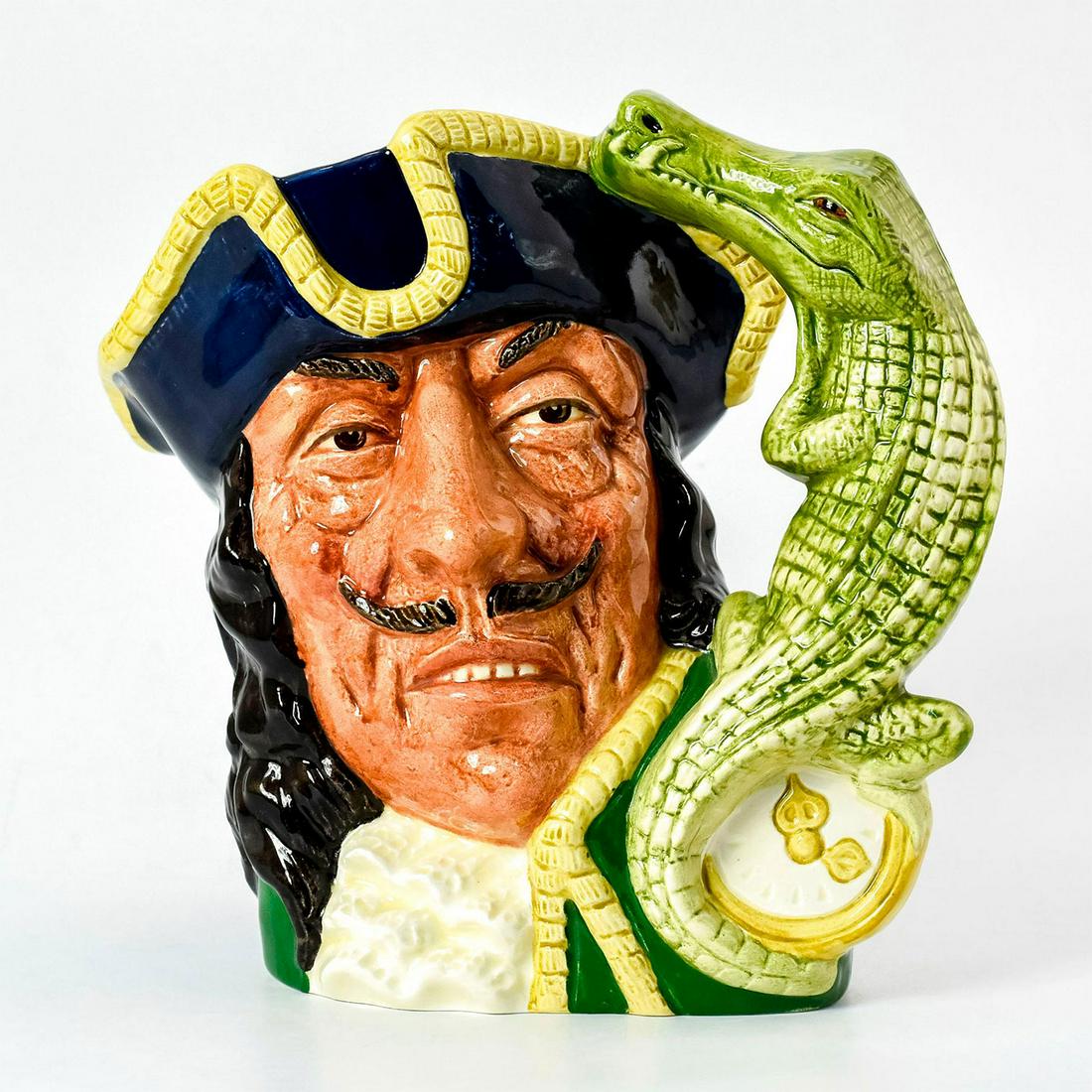 Capt Hook D6597 - Large - Royal Doulton Character Jug (1 of 3)