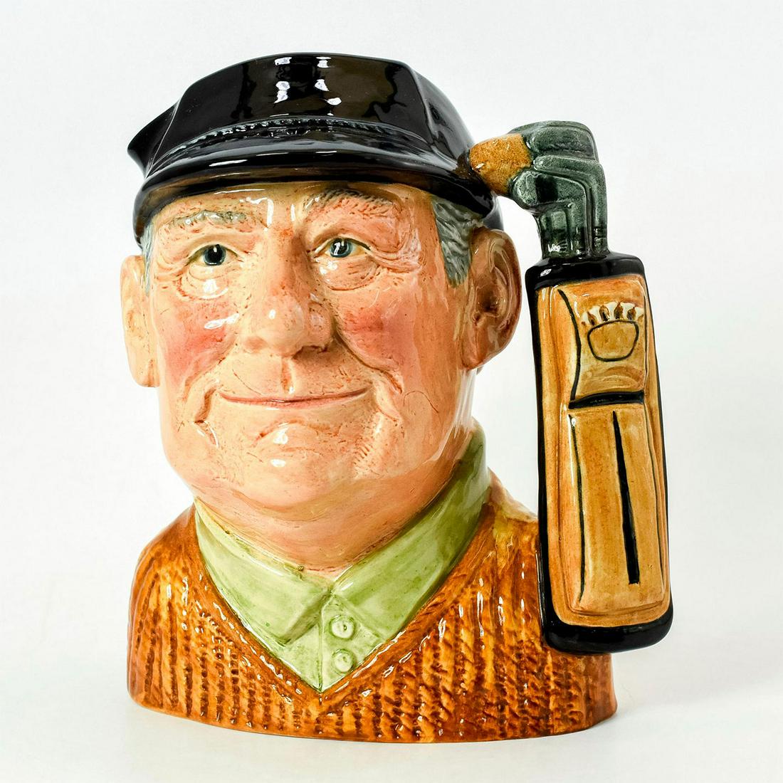 Golfer D6623 - Large - Royal Doulton Character Jug (1 of 3)
