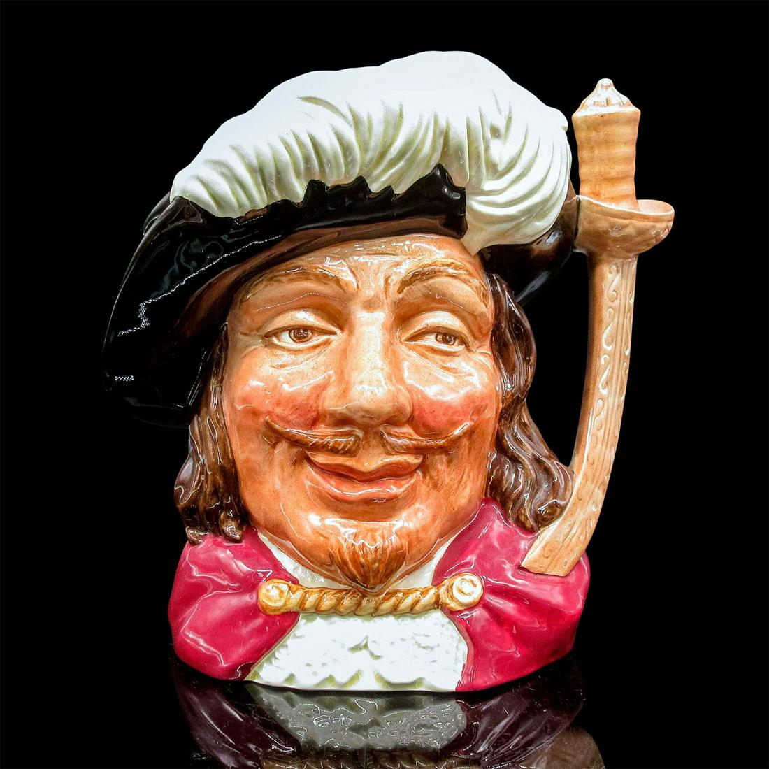 Porthos D6440 - Large - Royal Doulton Character Jug (1 of 6)