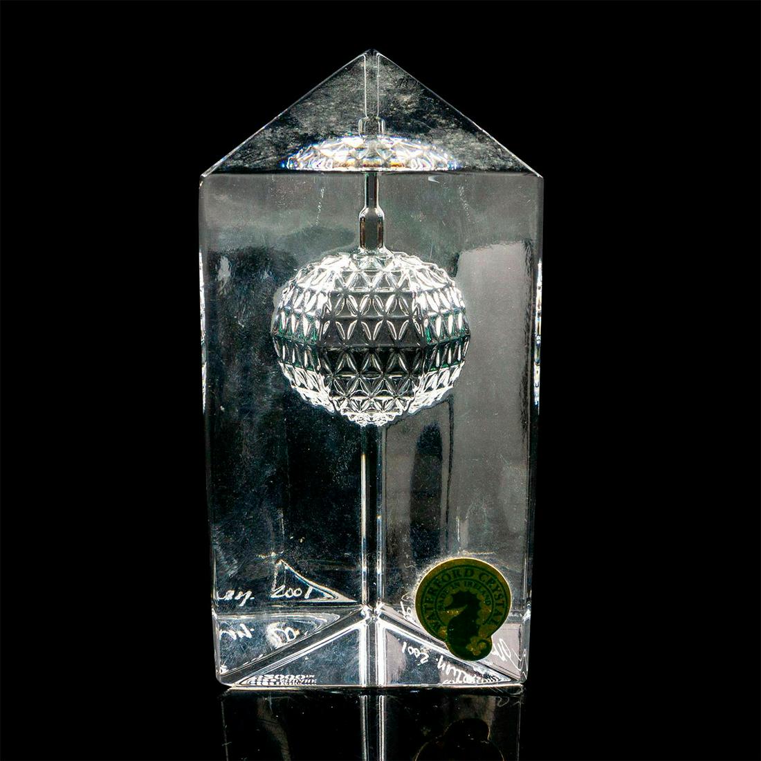 Waterford Irish Crystal Star of Hope Ball Sculpture, Signed (1 of 4)