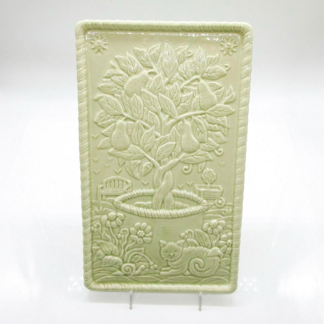 Andrea by Sadek Sudi McCollum Ceramic Wall Plaque (1 of 2)