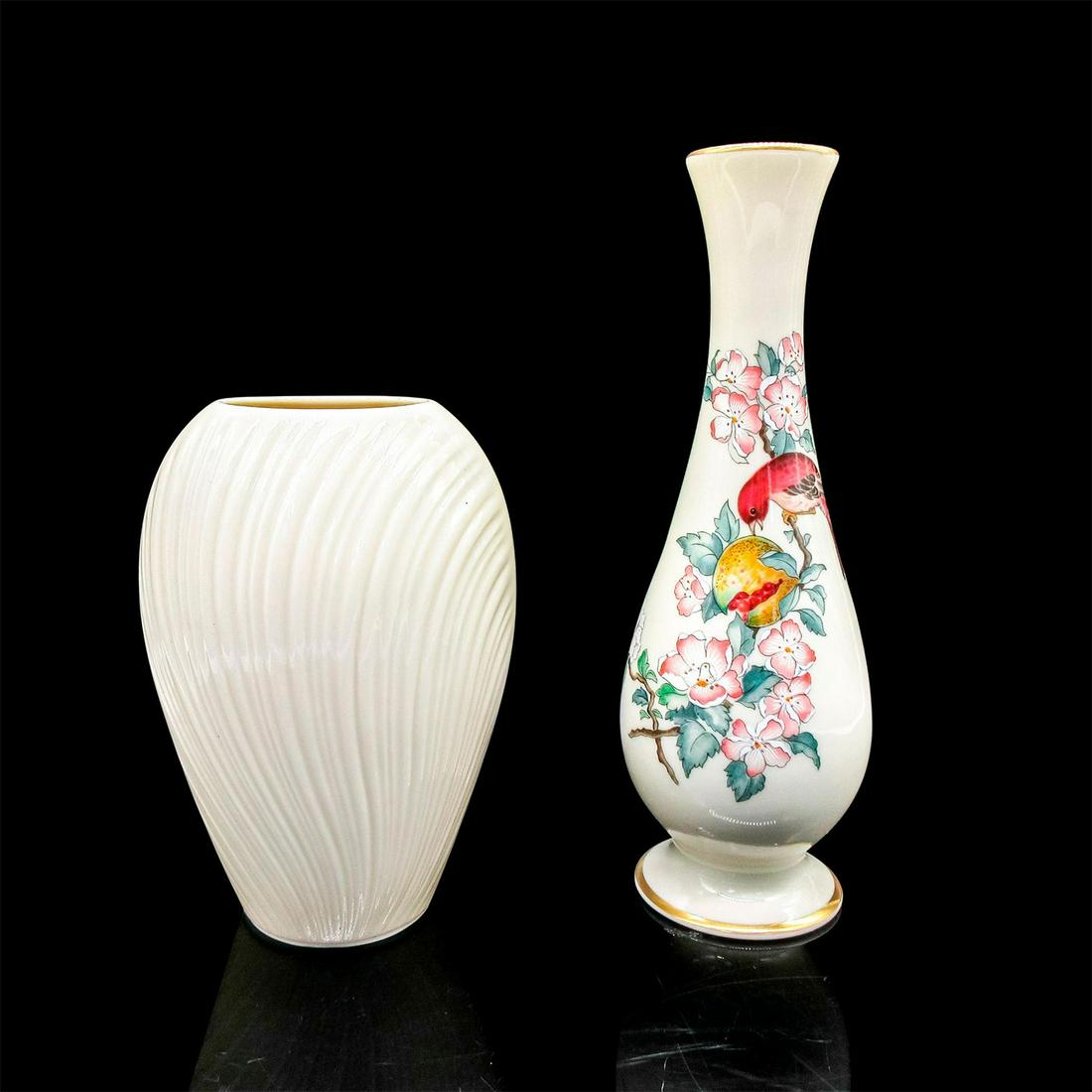 2pc Lenox Porcelain Vases, Mirage and Serenade (1 of 3)