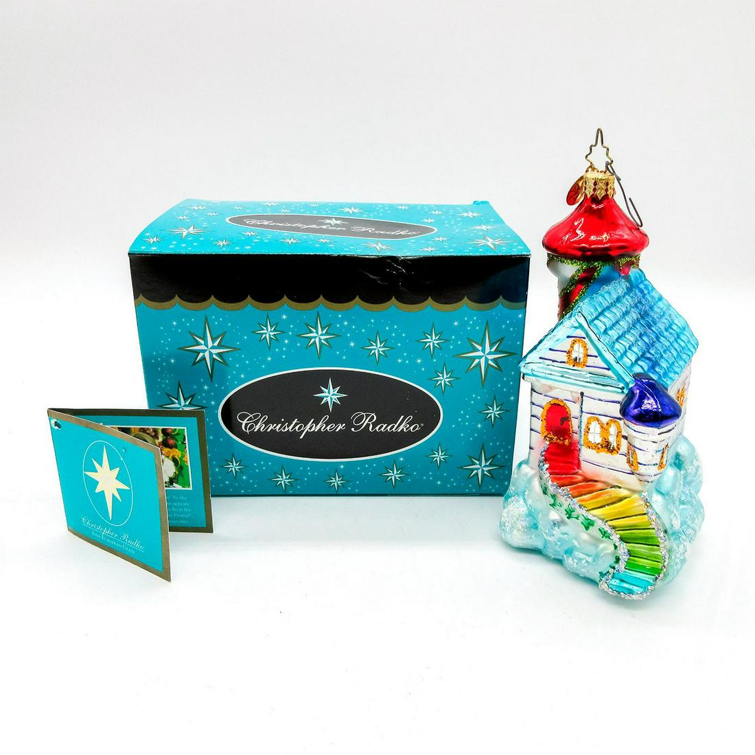 Decorated Lighthouse, Christopher Radko Ornament (0038) on Dec 08