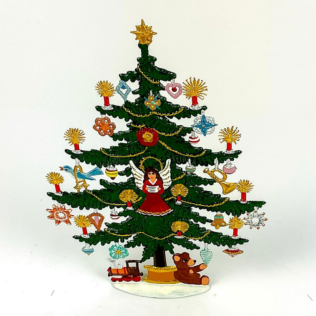 Wilhelm Schweizer Pewter Flat Figurine, Christmas Tree (1 of 3)