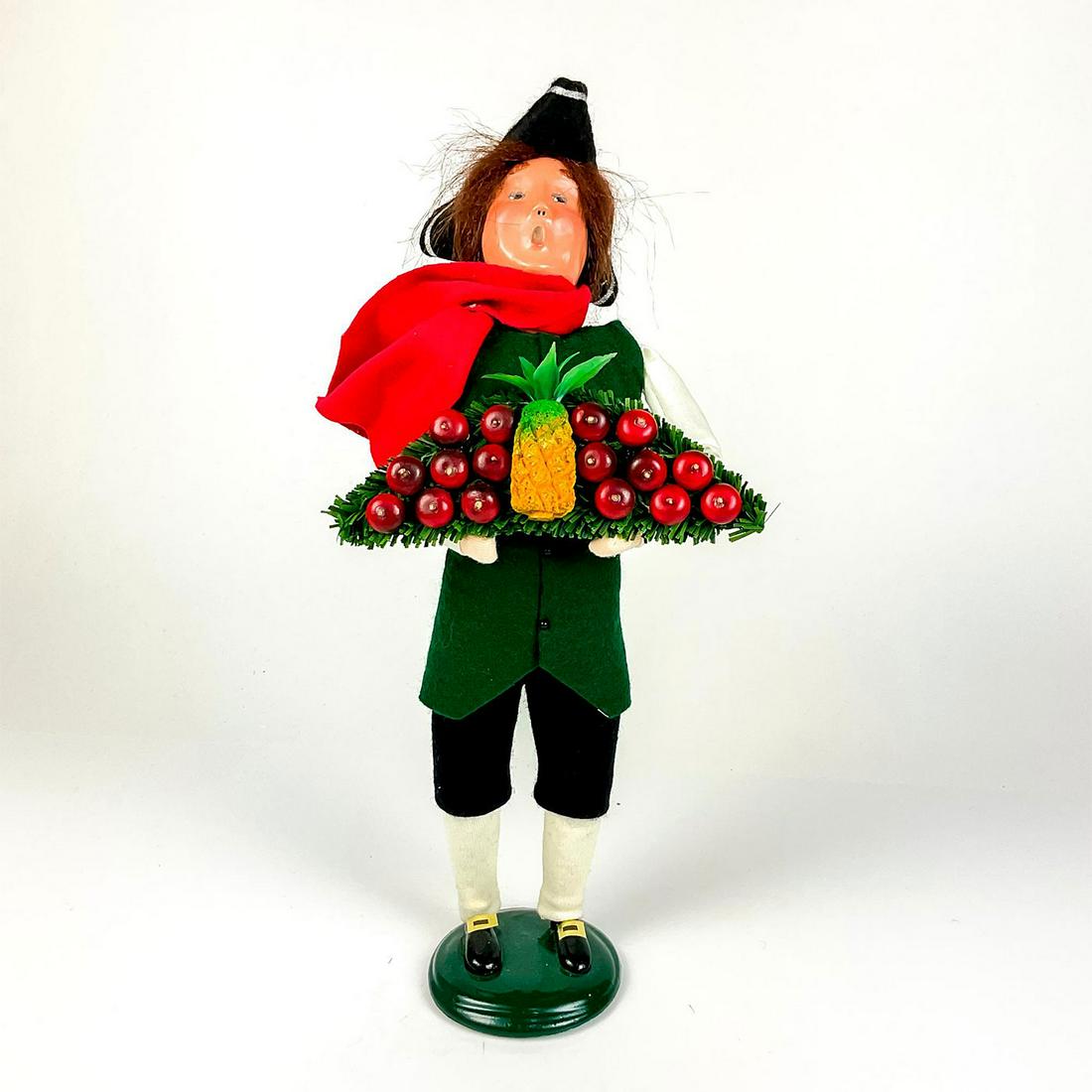 Byers' Choice Plaster Figurine, Williamsburg Caroler (1 of 4)