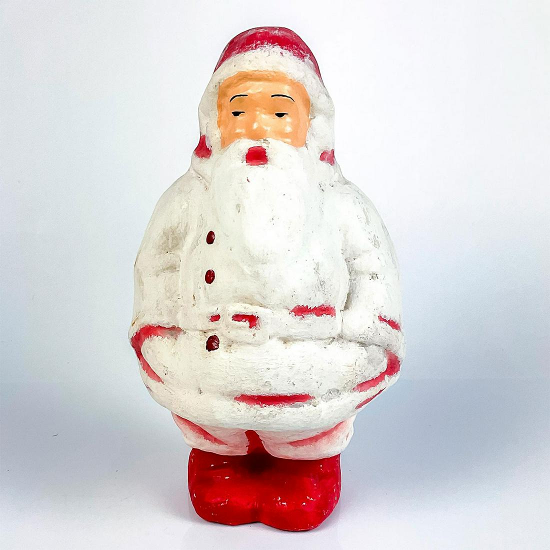 Vintage Paper Mache Santa Claus Figure (1 of 3)