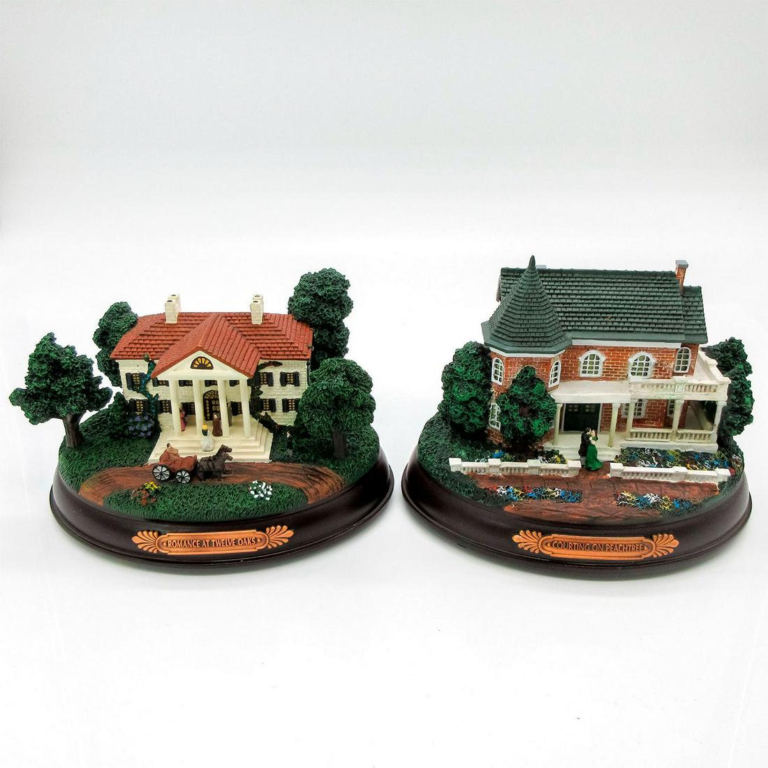2pc Hawthorne Village, Gone with the Wind Lighted Figures (1 of 4)