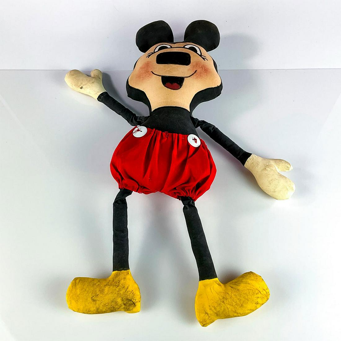Vintage Canvas Hand Made Mickey Mouse (1 of 2)