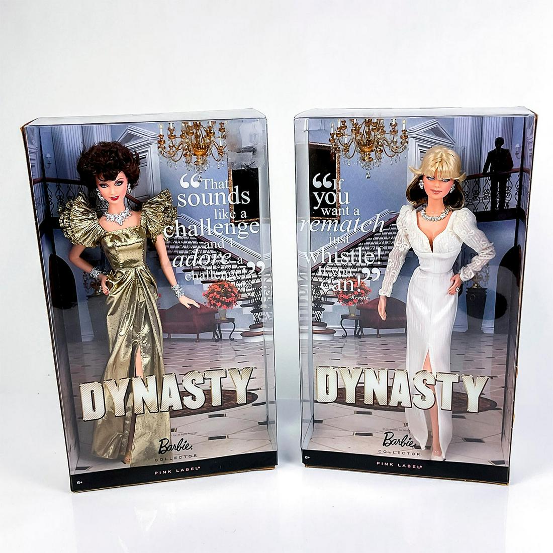 2pc Mattel Barbie Collector Dolls, Krystle and Alexis (1 of 2)