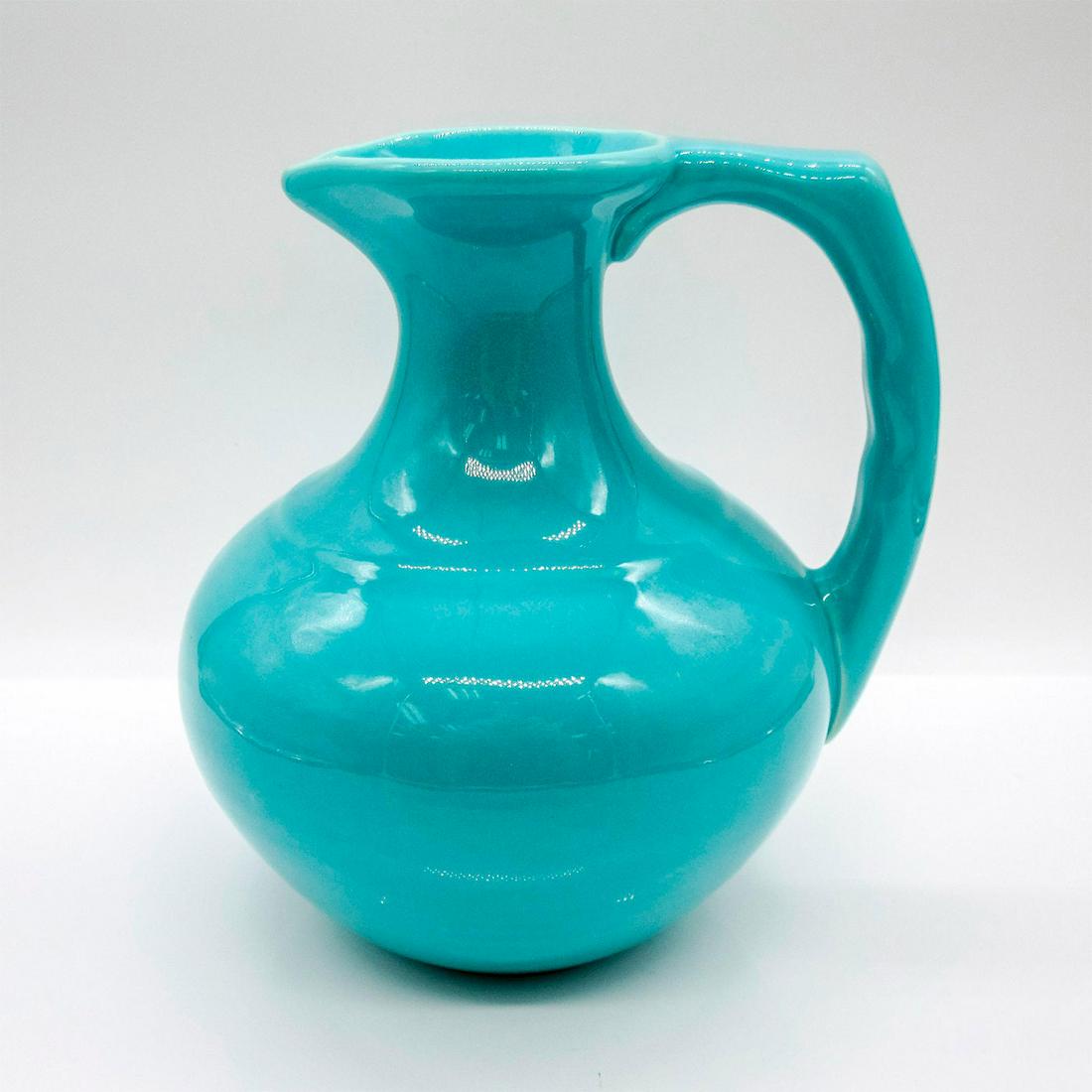 Vintage Gladding, McBean Pottery Cyan Jug (1 of 2)