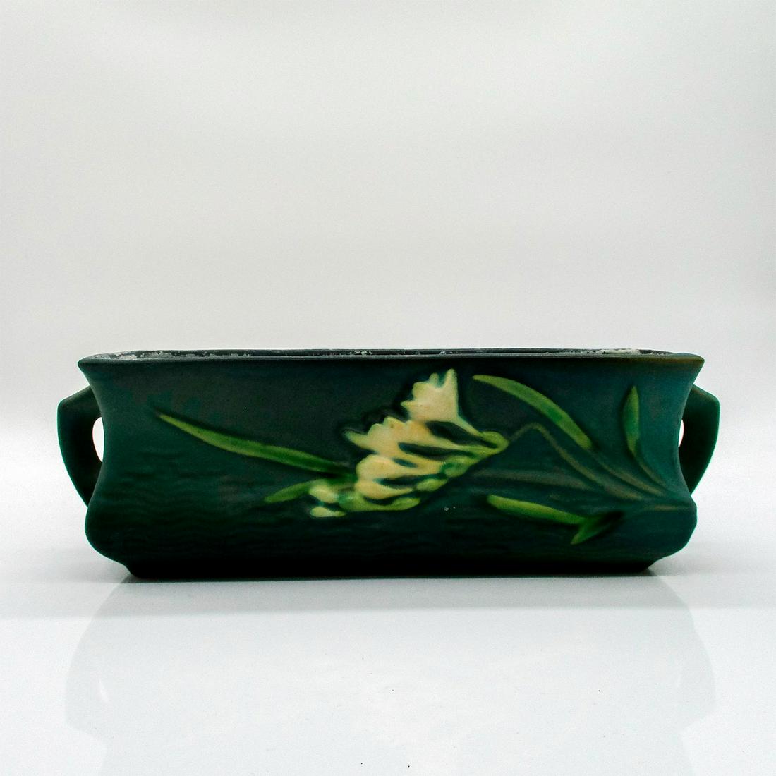 Vintage Roseville Pottery Floral Vase (1 of 3)