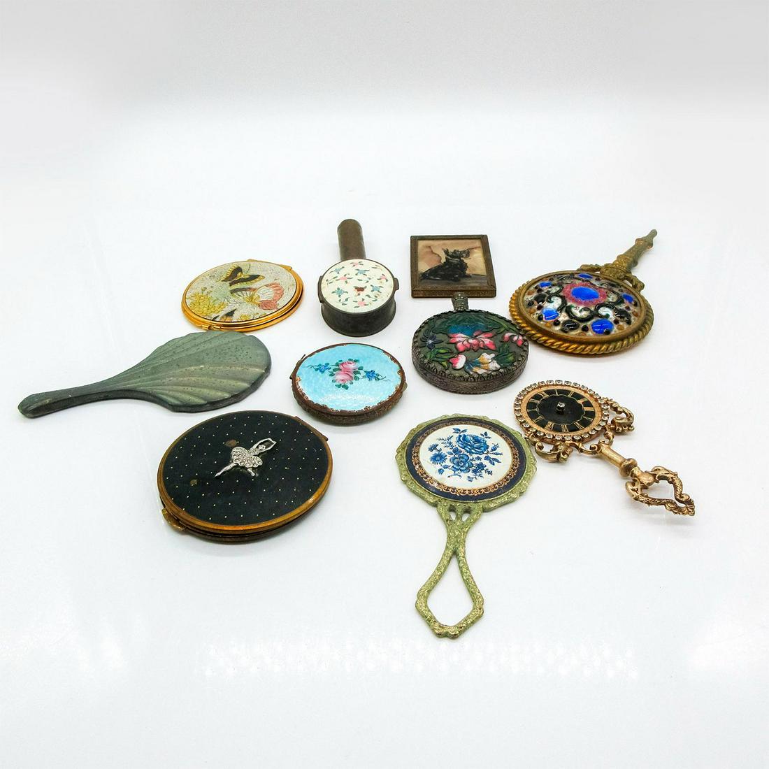 10pc Vintage Assortment Of Elegant Mirrors (1 of 2)