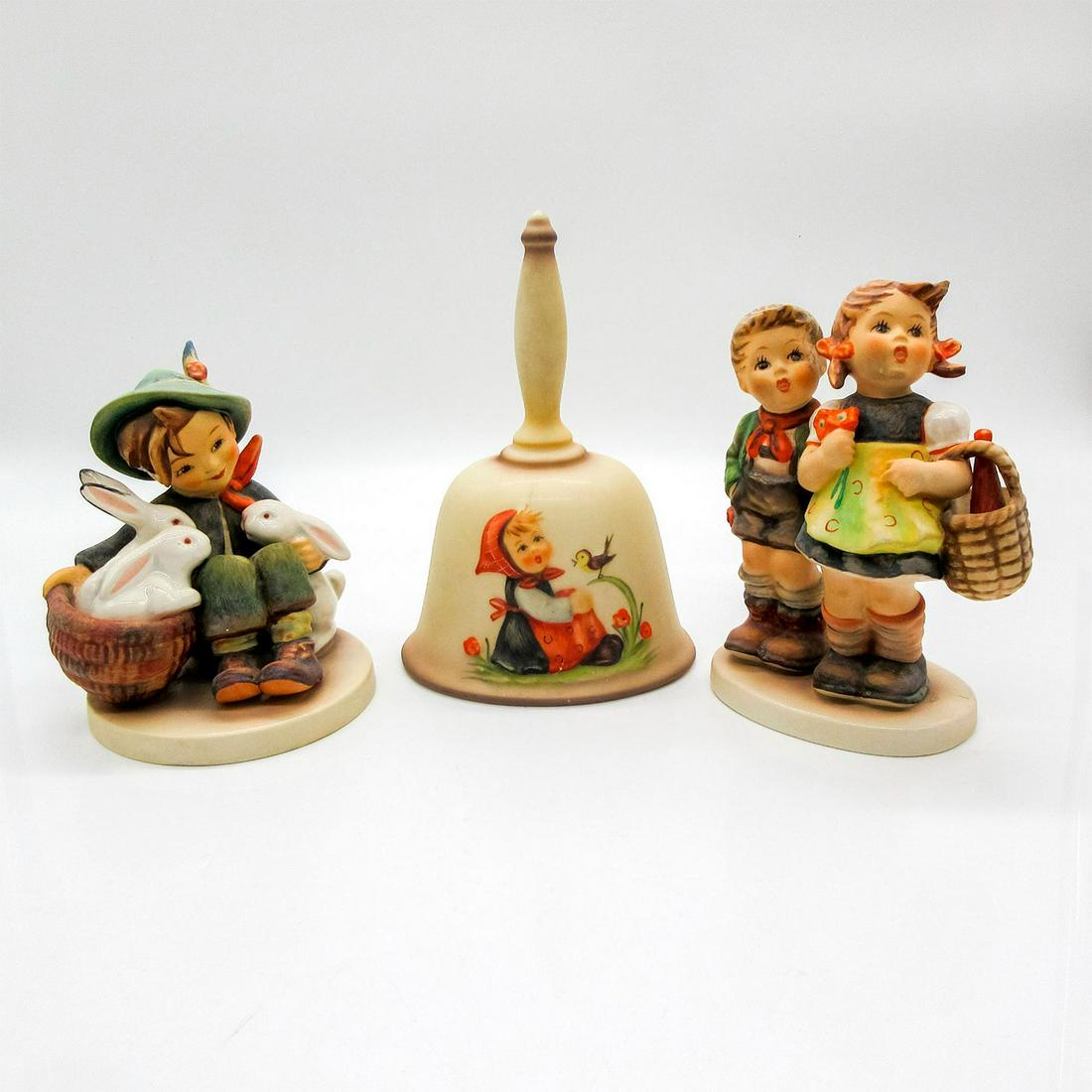 3pc Goebel Hummel Figurines and Bell Set (1 of 3)
