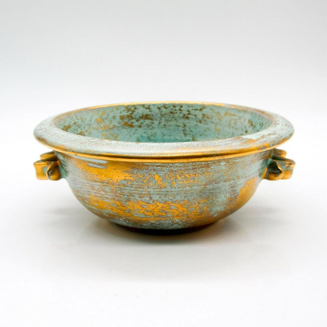 Stangl Pottery Small Decorative Bowl Dec 18, 2022 Lion and Unicorn