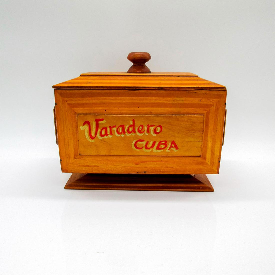 Varadero Cuba Cigar Covered Box (1 of 3)