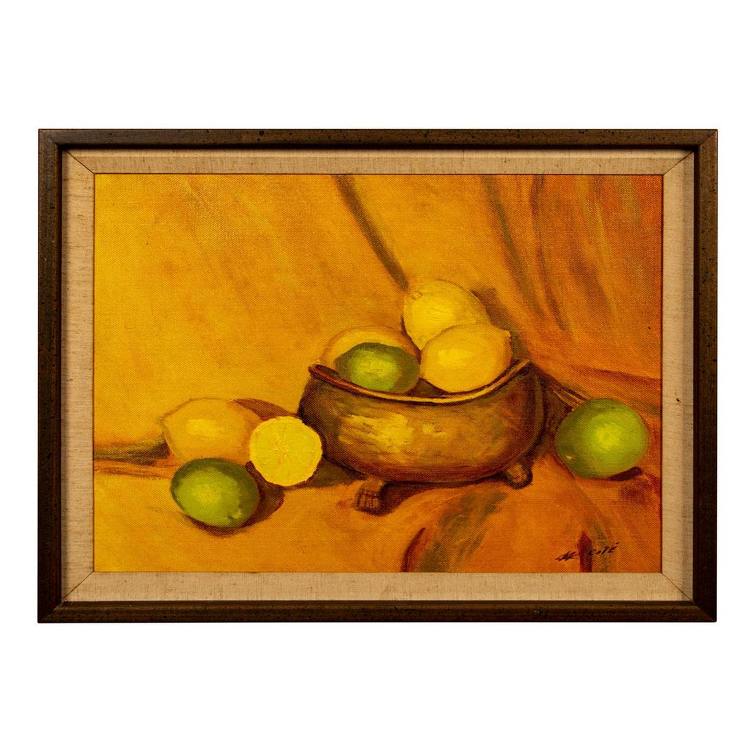 Attr. Bruno Cote (Canadian, 1940-2010) Oil Painting on Board (1 of 5)