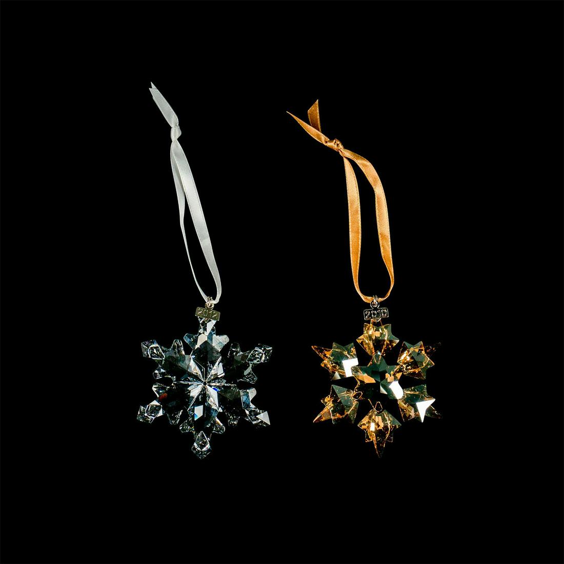 2pc Swarovski Crystal Holiday Ornaments (1 of 2)