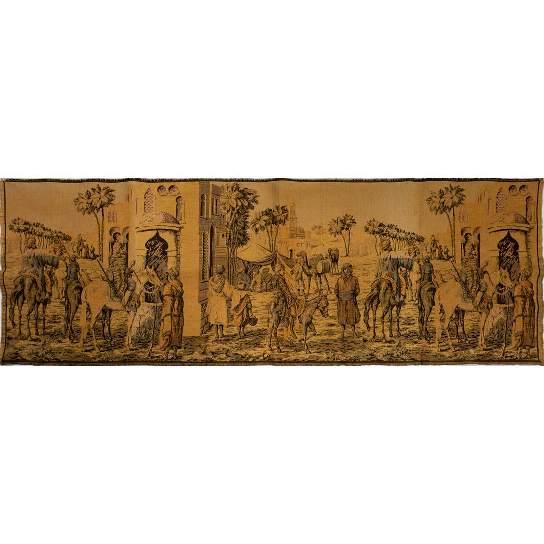 Antique Woven Arabic Tapestry (1 of 6)