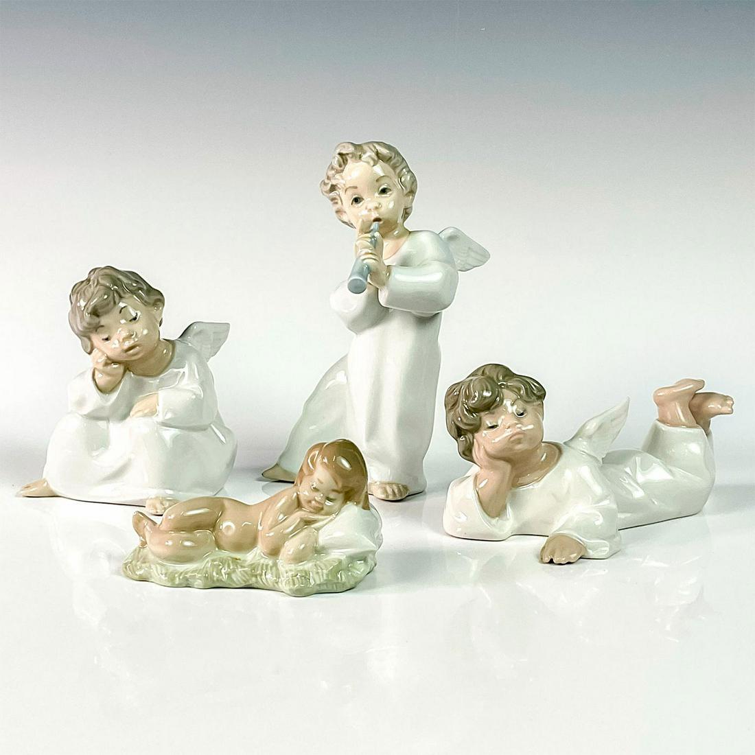 4pc Lladro Figurines, Angels and Baby Jesus (1 of 3)