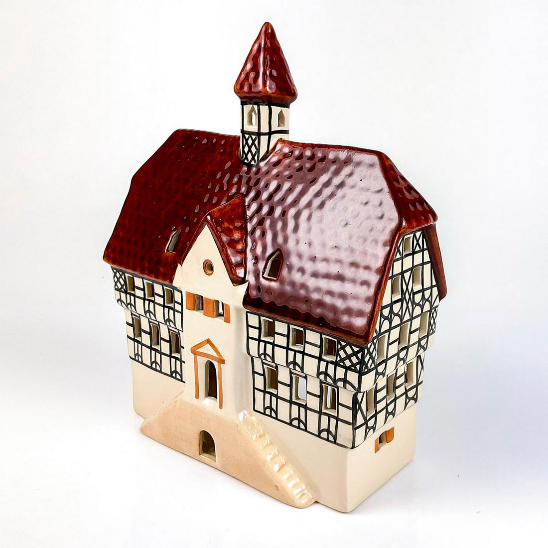 Vintage Leyk Cottage House Tealight Candleholder (1 of 3)