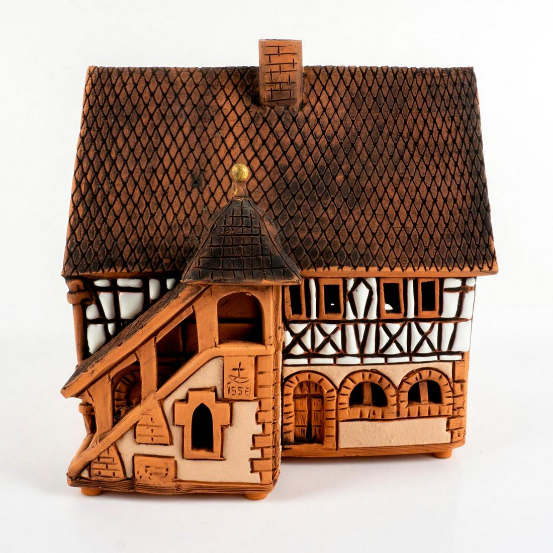 City Hall - Rathaus in Schifferstadt hand made art pottery (1 of 4)