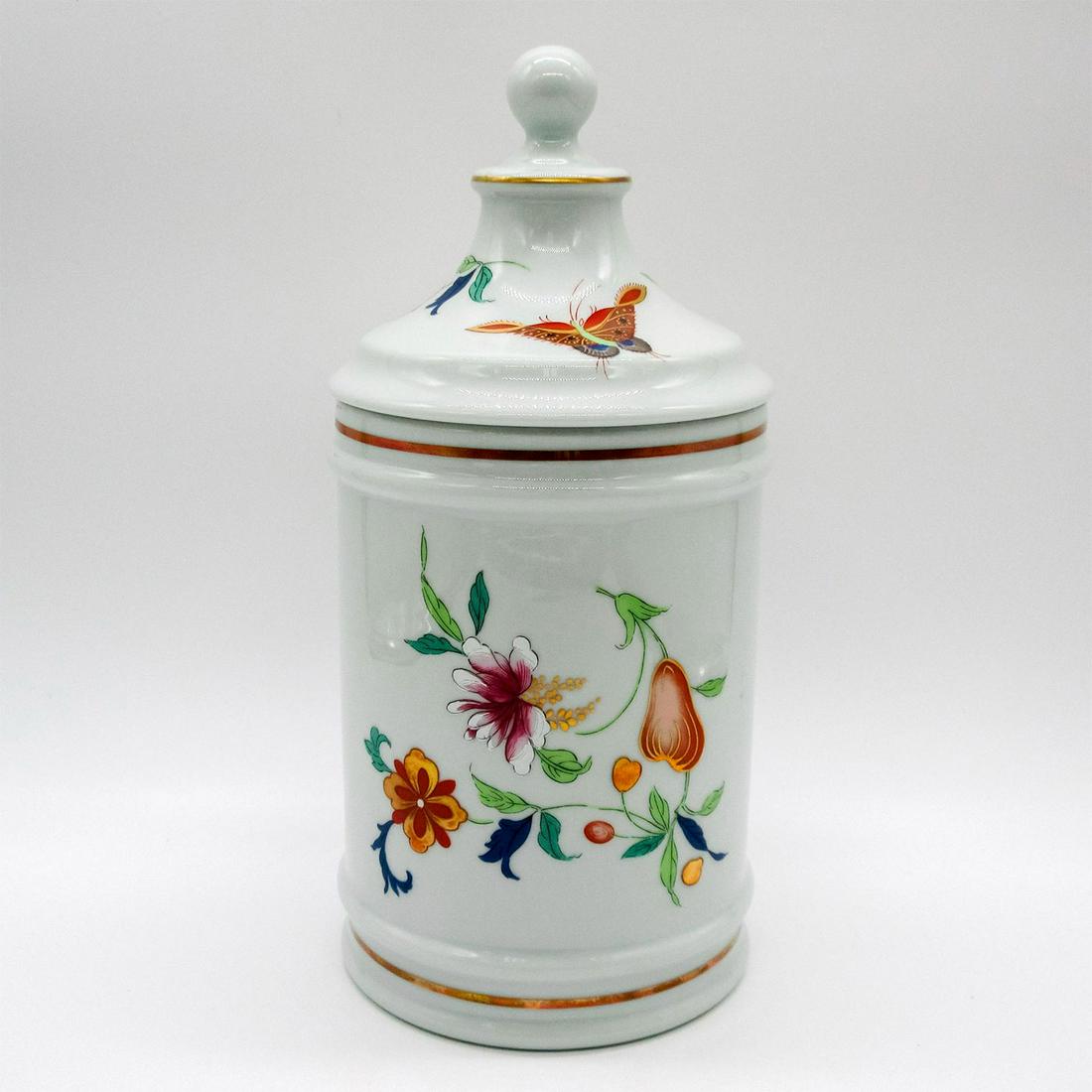Vista Alegre Porcelain Samatra, Small Storage Jar with Lid (1 of 3)