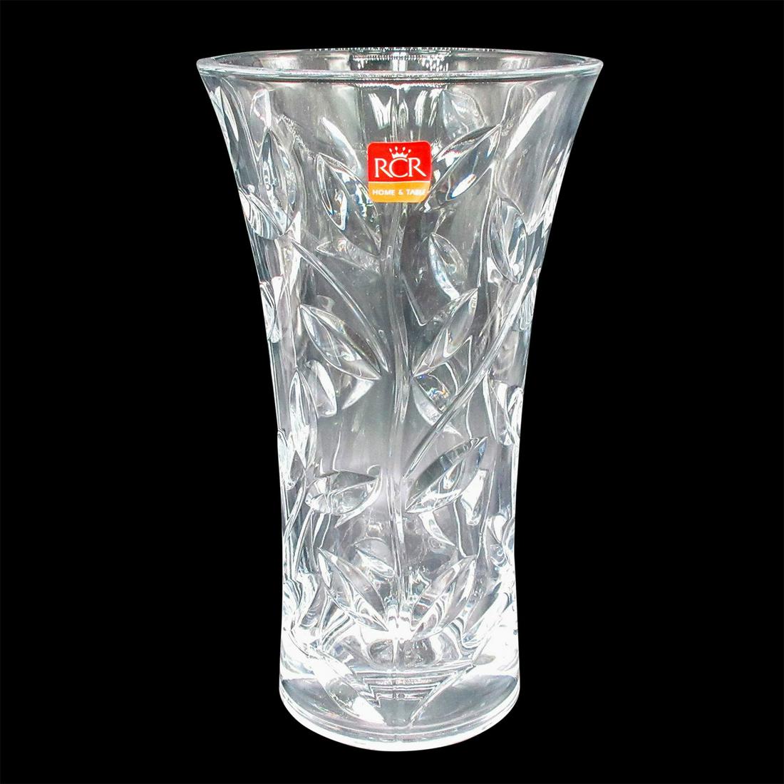 RCR Crystal Vase, Laurus (1 of 3)