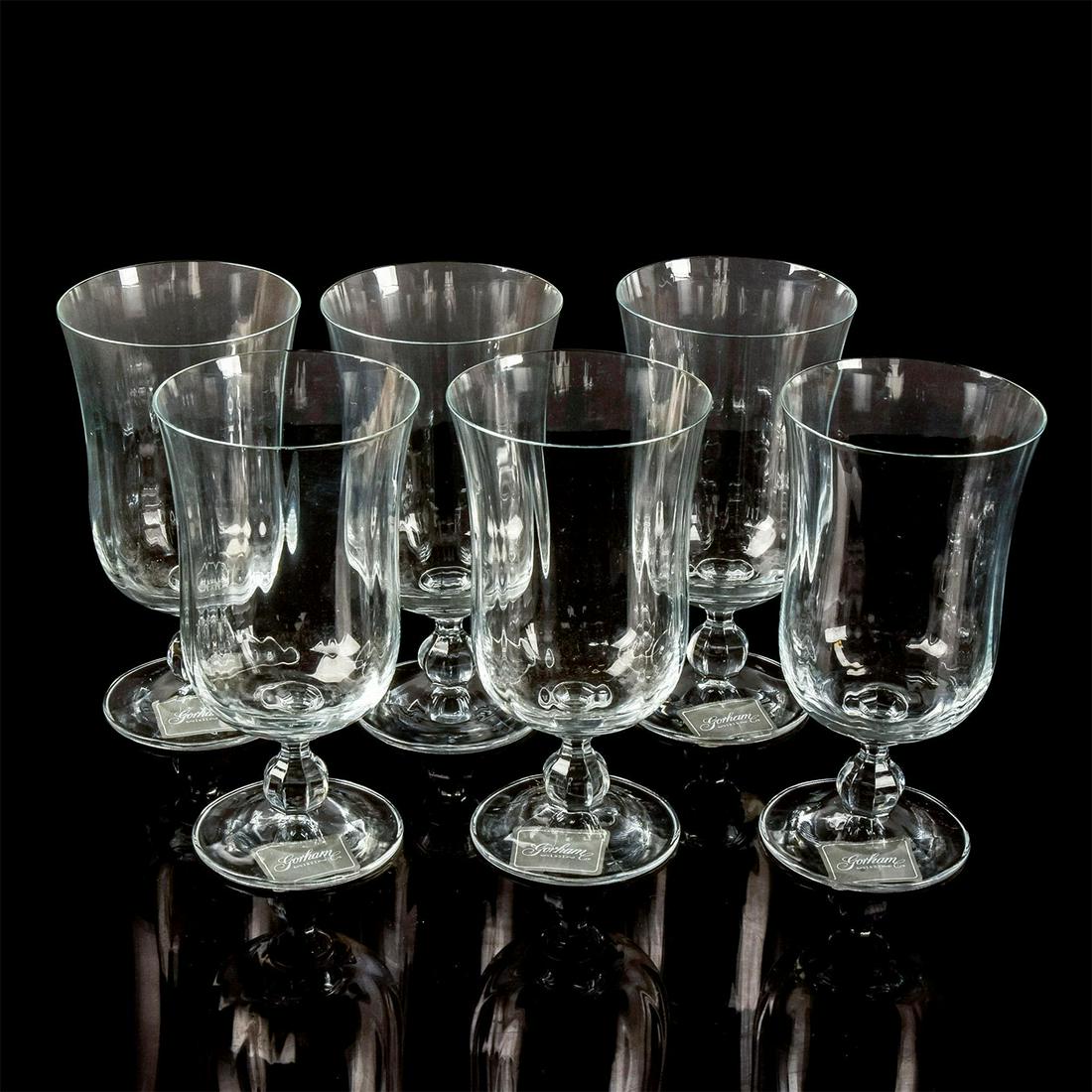 6pc Gorham All Purpose Goblets, Aurora (1 of 5)