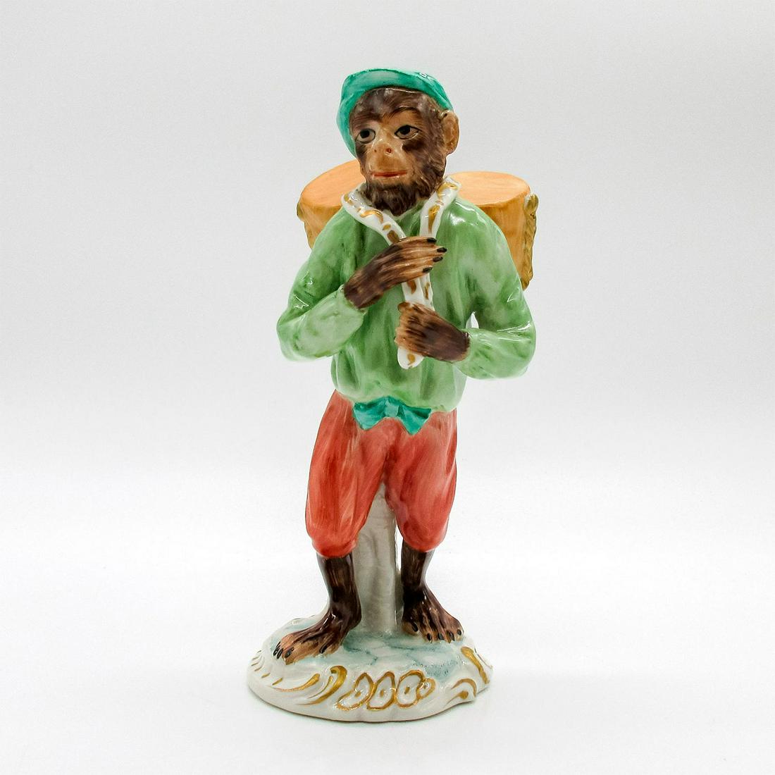 Chelsea House Port Royal Figurine, Monkey Drummer (1 of 3)