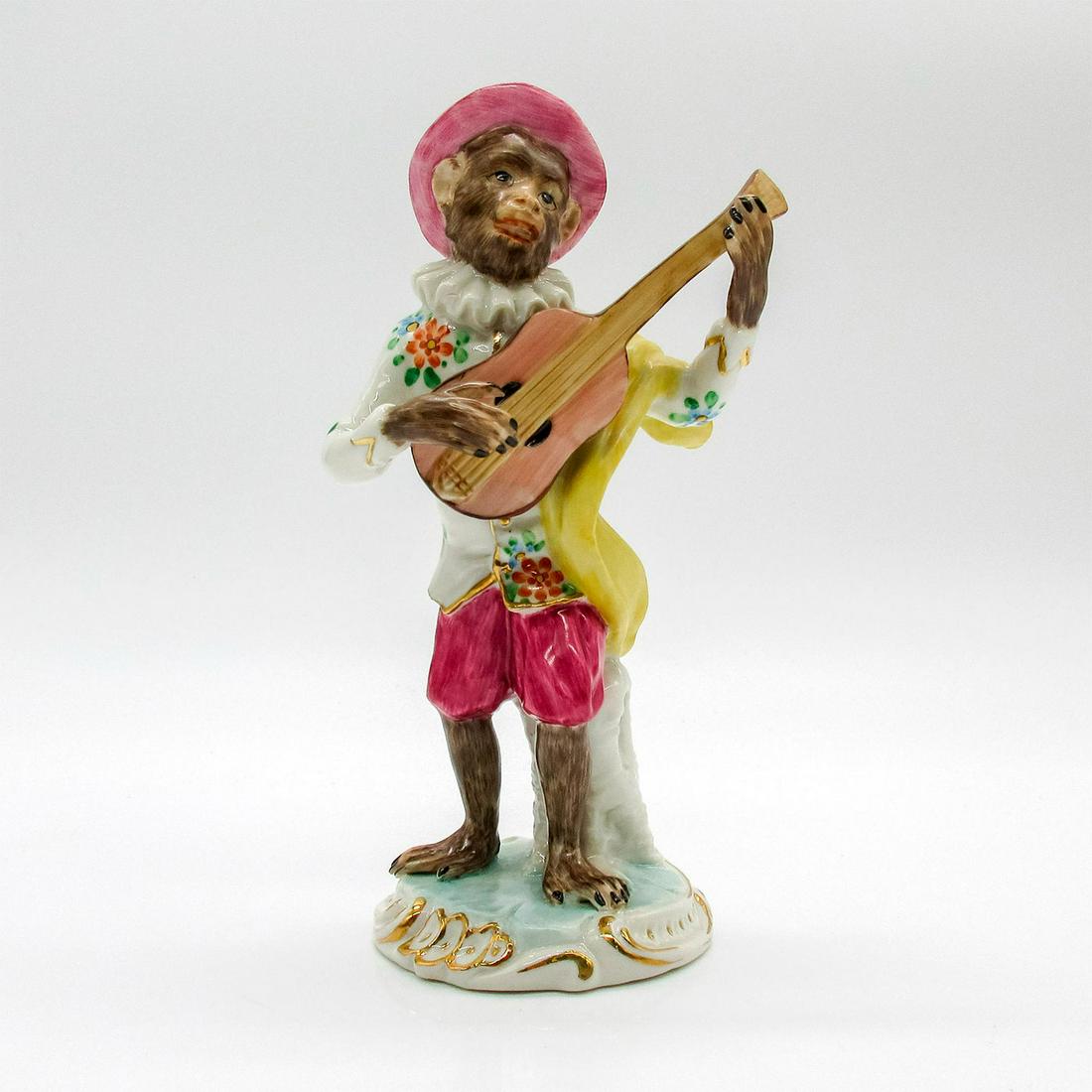 Chelsea House Port Royal Figurine, Monkey Guitarist (1 of 3)