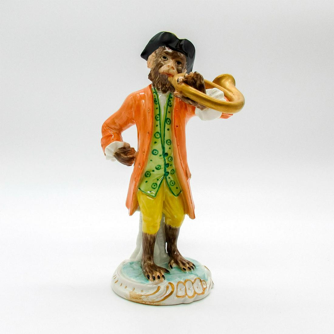 Chelsea House Port Royal Figurine, Monkey Horn Player (1 of 4)
