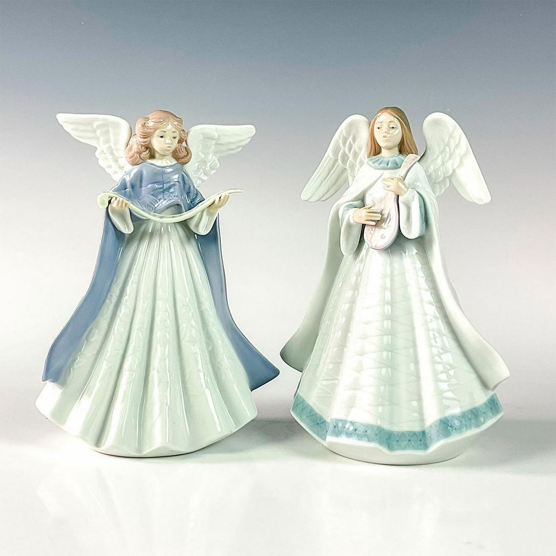 2pc Lladro Porcelain Figurines, Angels (0151) on Jan 22, 2023 Lion