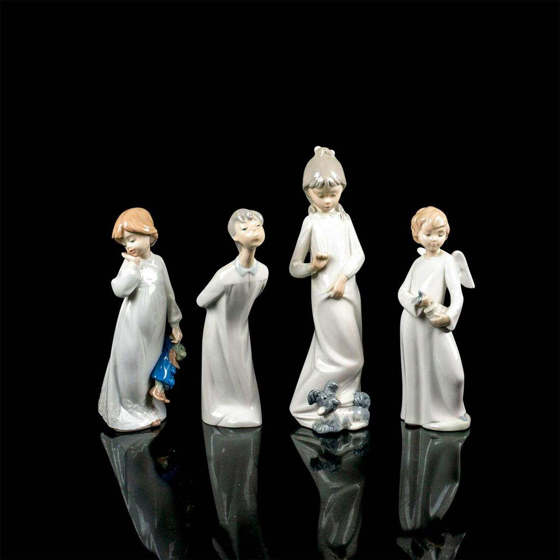 4pc Nao by Lladro Porcelain Children Figurines (1 of 3)