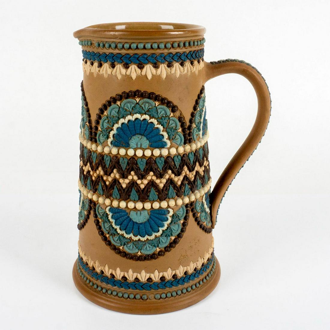 Antique Doulton Lambeth Silicon Ware Pitcher (1 of 3)