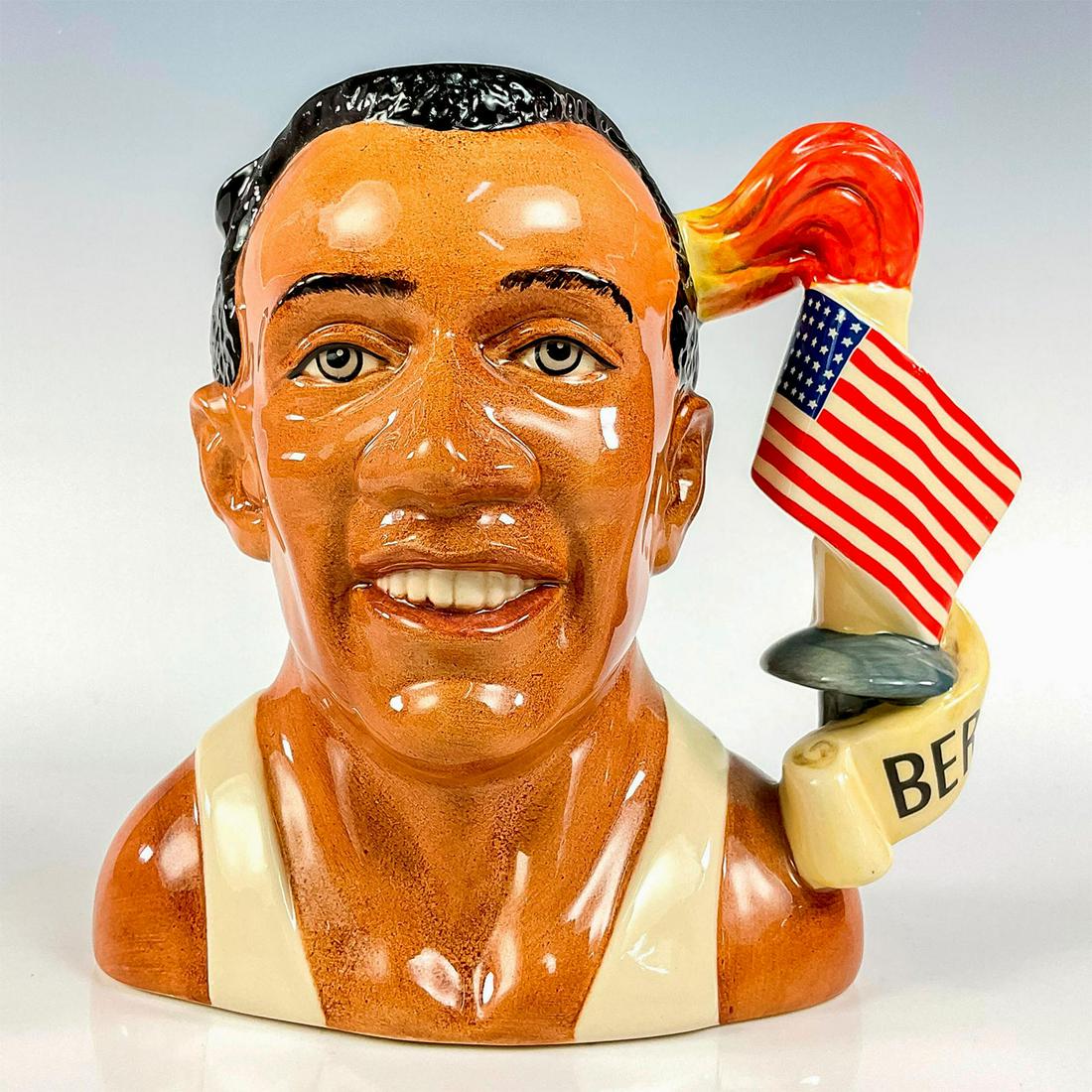 Jesse Owens D7019 - Large - Royal Doulton Character Jug (1 of 4)