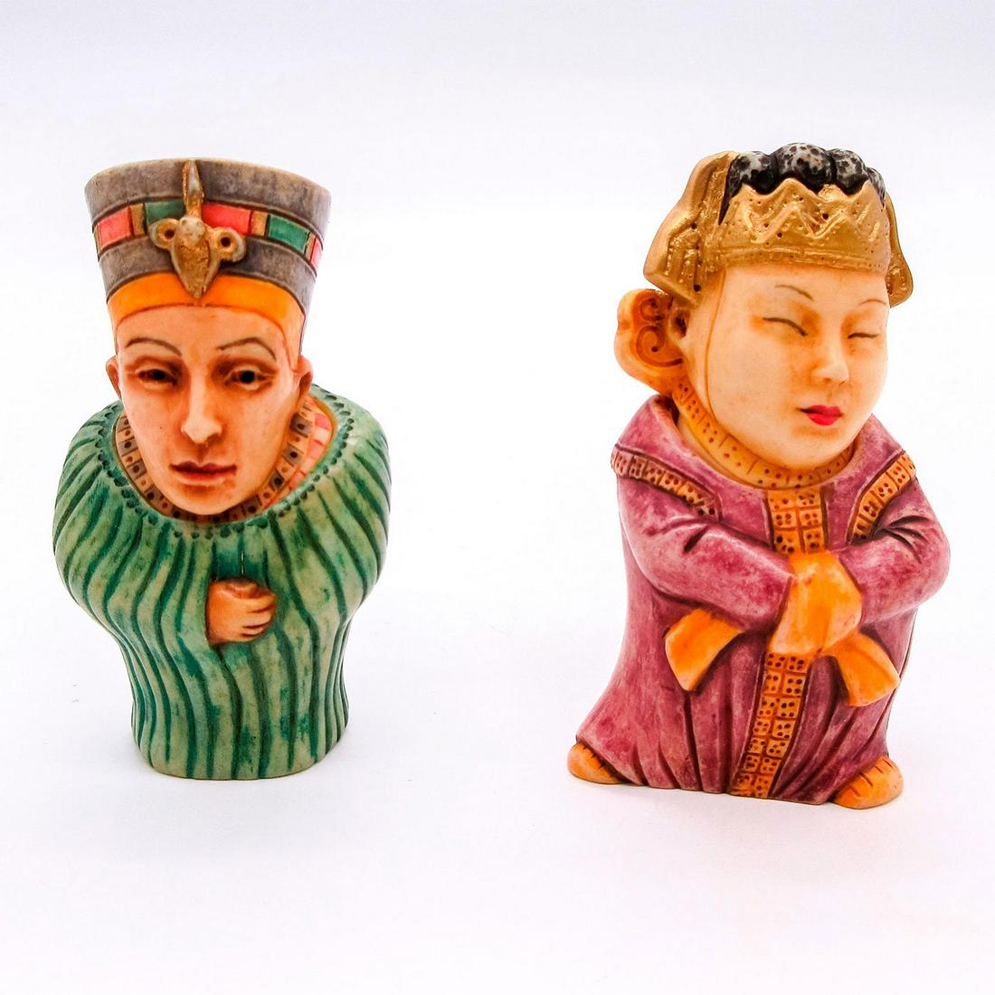 Two Pot Bellys Trinket Boxes, Empress Woo & Nefertiti (1 of 14)