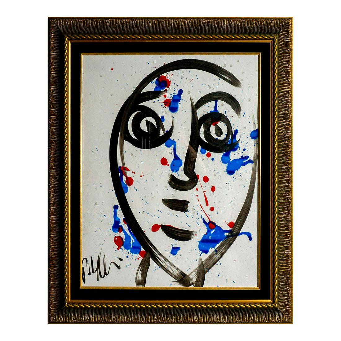 Peter Keil (German, b.1942) Acrylic Painting On Paper (1 of 4)