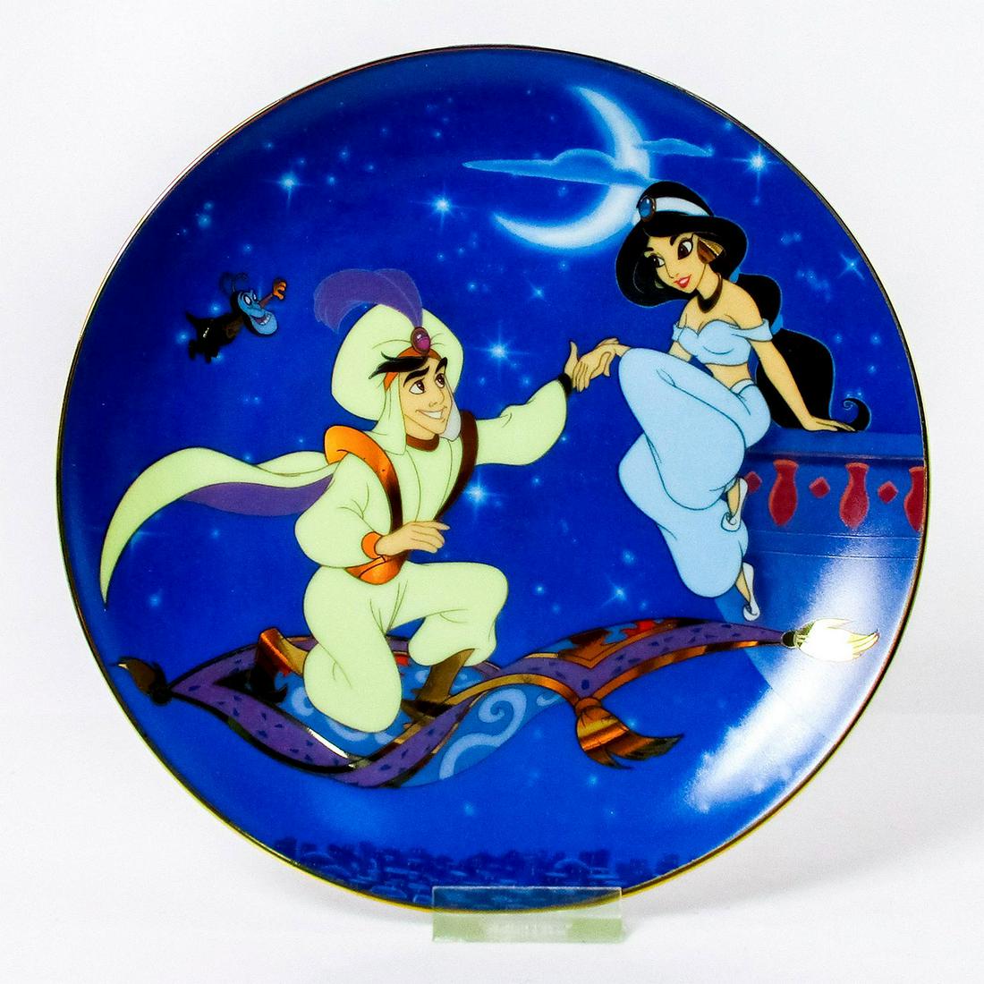 Bradford Exchange Disney Aladdin Plate, Bee Yourself (1 of 3)