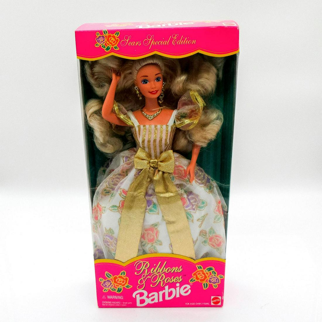 Mattel Barbie Doll Ribbons And Roses