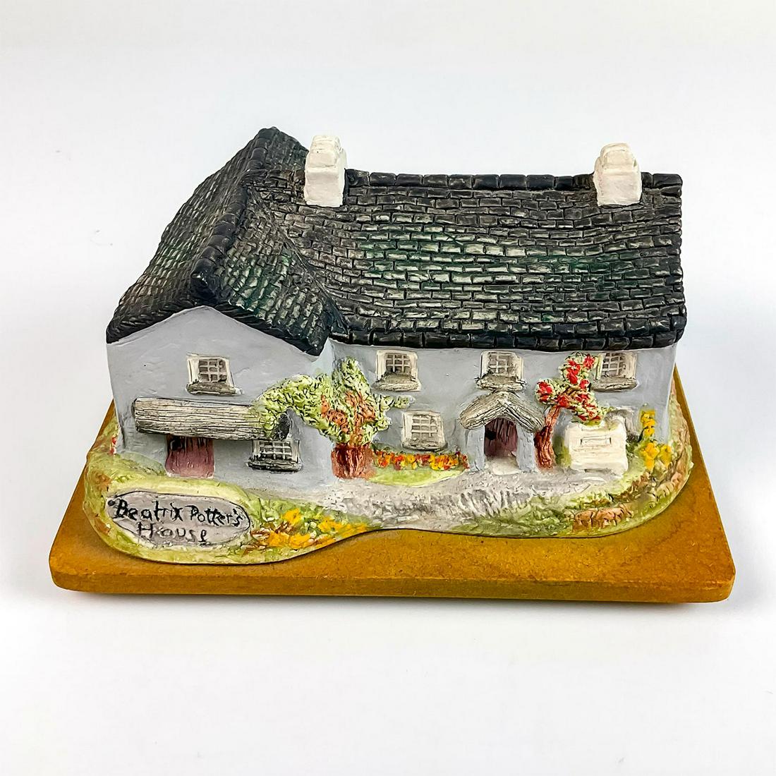 Schmid Ceramic Musical Figurine, Beatrix Potter's House (1 of 3)